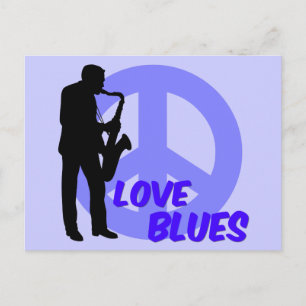 Fredliga kärlek blues vykort