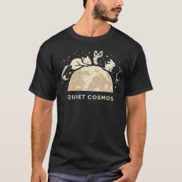 Fredliga rymddjur illustration t shirt