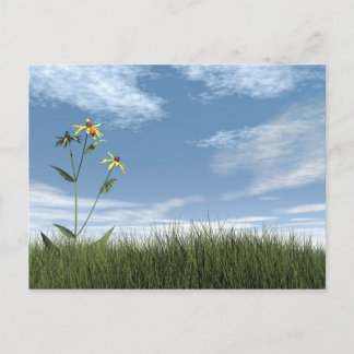 Fredliga stenar - 3D-rendering Vykort