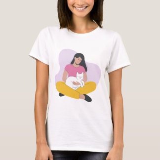 Fredliga stunder med min katt T-Shirt