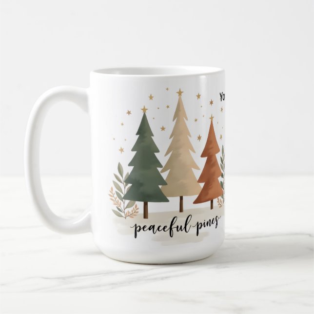 Fredliga tallar 2 kaffemugg (Vänster)