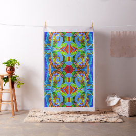 Fredliga trädarter tyg