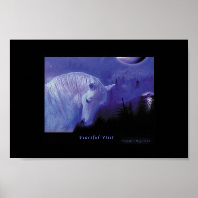 Fredligt besök poster (Framsidan)