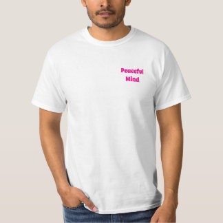 Fredligt sinne t shirt