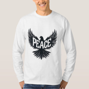 Fredligt Vingar: inspirerande duva T Shirt