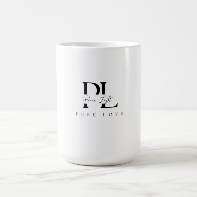 “Fredljus – Ren Kärlek Logotyp Kaffemugg (Center)