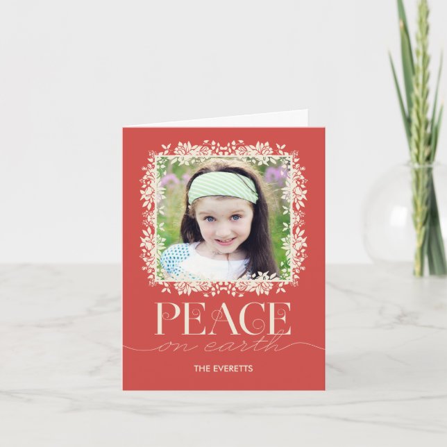 Fredning för Helgdag av fredligt fotopatkort för B Helgkort (Framsida)