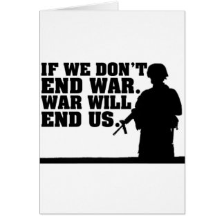 FredNoe krig Hälsningskort