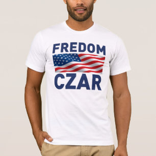 Fredom tsar "Anti-Obama" (satiren) T-shirt