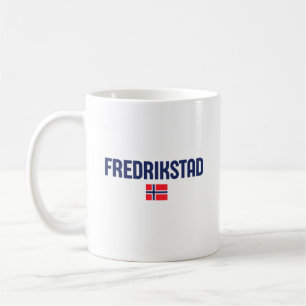 FREDRIKSTAD Norge Kaffemugg