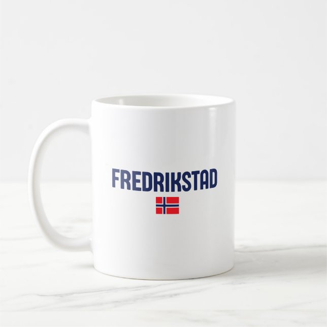 FREDRIKSTAD Norge Kaffemugg (Vänster)