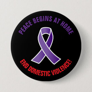 Freds Domestic Violence Button Knapp