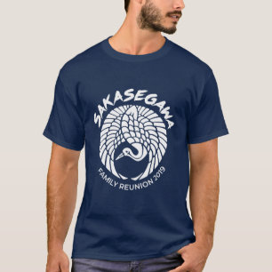 Freds familjT-tröja - marinblå manar T Shirt