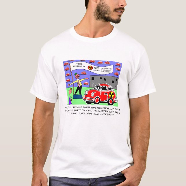 FREDS SALAR FÖR PLUTONIUMAUTOMATISK TEE SHIRT (Framsida)
