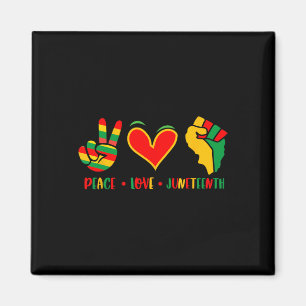 Fredsavtalet Kärlek 1865 Independence day Black Magnet