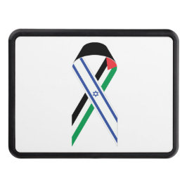 Fredsbandage för Israel och Palestina, vit flagga Dragkroksskydd