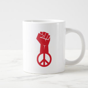 Fredsbekämpning Jumbo Mugg