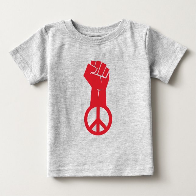 Fredsbekämpning T Shirt (Framsida)