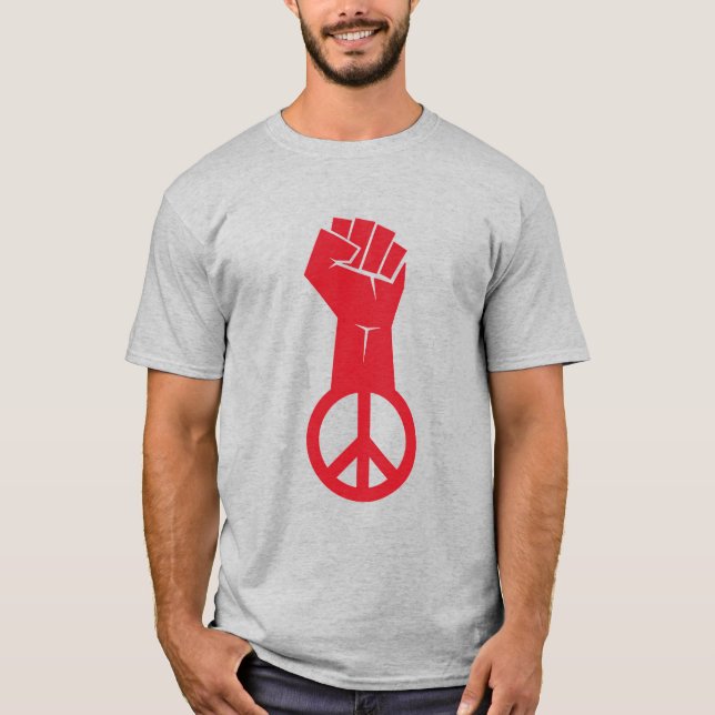 Fredsbekämpning T Shirt (Framsida)