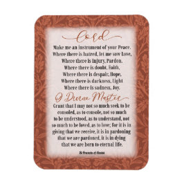 Fredsbön - den helige Francis av Assisi Magnet