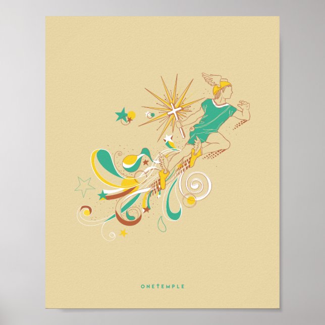 Fredsbudskap | POSTER (Framsidan)