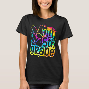 Fredsdagen den 5:e Klass Studenten i förra skoldag T Shirt