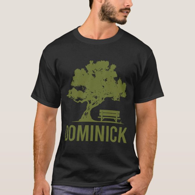 Fredsdagen - Dominick Namn T Shirt (Framsida)