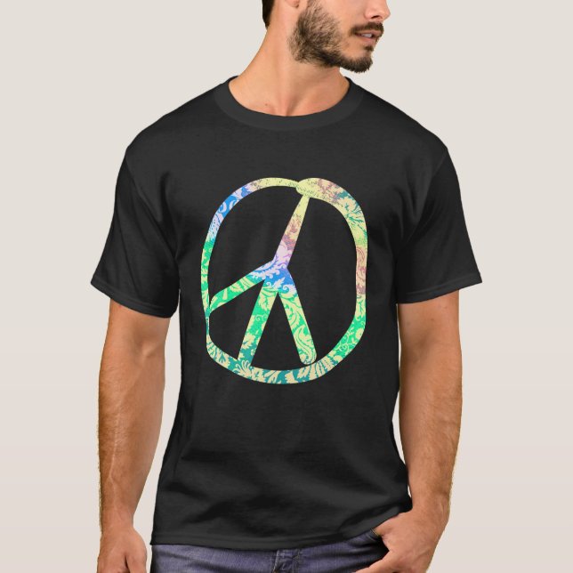 Fredsdagen i internationell t shirt (Framsida)