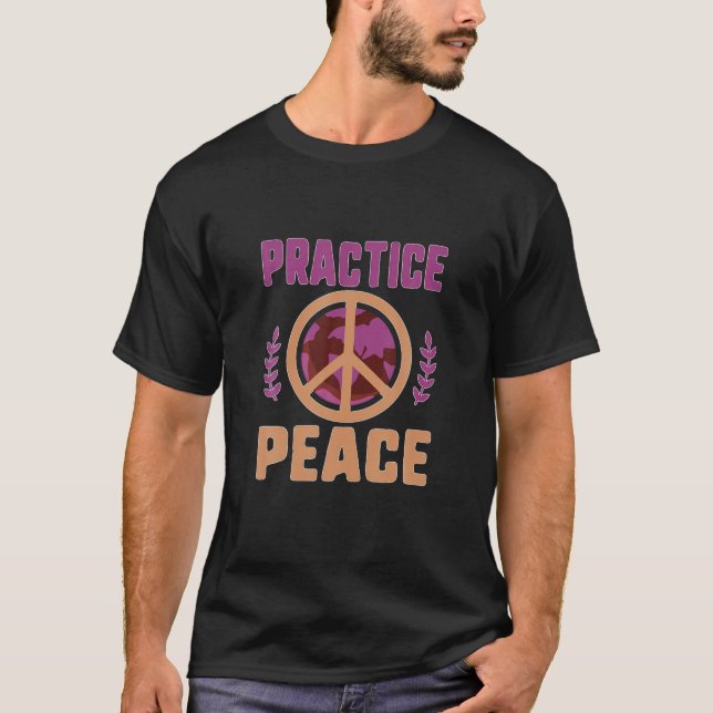 Fredsdagen i Krig - slut på fredagen i världen - f T Shirt (Framsida)