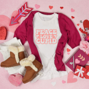 Fredsdagen Kärlek Cupid Alla hjärtans dag T Shirt