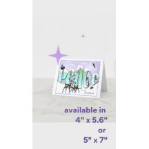 Fredsdjur personlig Julkort helgdag