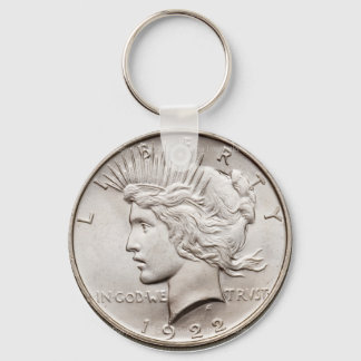 Fredsdollar Nyckelring