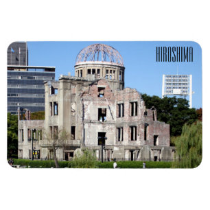 fredsdomän hiroshima magnet