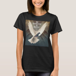 Fredsdubbe T-shirt, Matteus 10:16 T Shirt