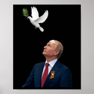 Fredsdubben Stoppa Puck Futin Hände Av Ukraina Stö Poster