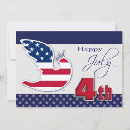 Fredsduva 4 juli i Party | Händelse Inbjudningar