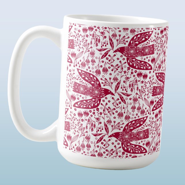 Fredsduva Fågel Kaffemugg (Skapare uppladdad)