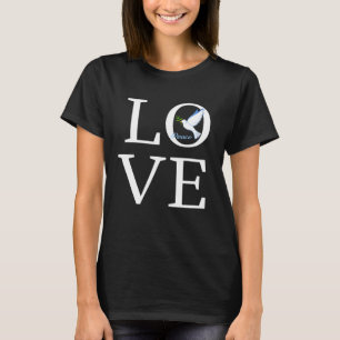 Fredsduva i Kärlek T Shirt