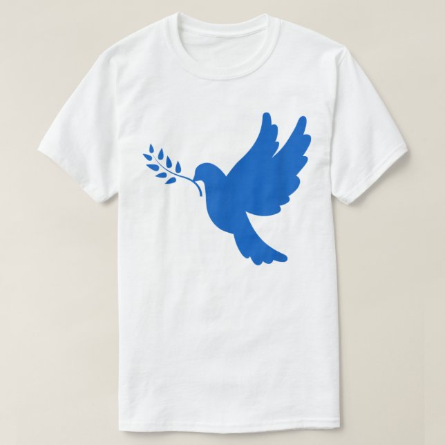 Fredsduva i Ukraina T Shirt (Design framsida)