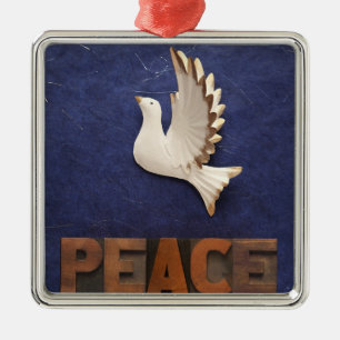 fredsduva med ornament