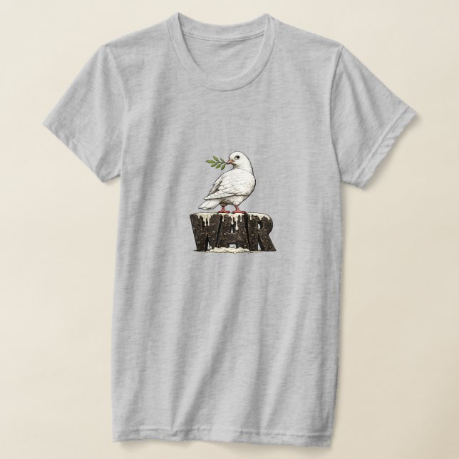 Fredsduva T Shirt (Laydown)