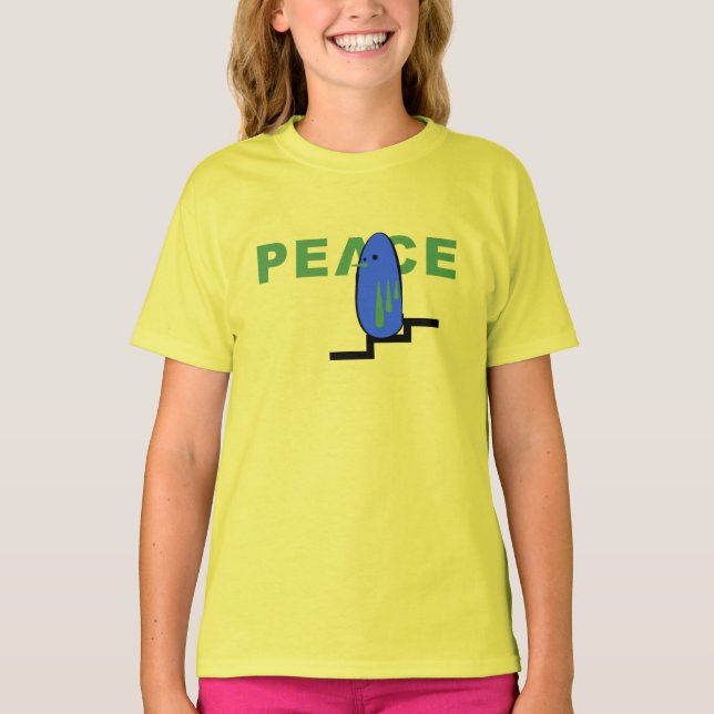 Fredsduva T Shirt (Framsida)
