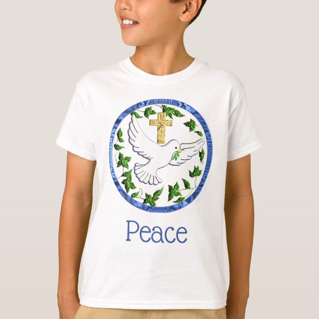 Fredsduva T Shirt (Framsida)