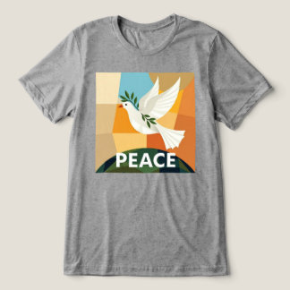 FREDSDUVAN GEOMETRISK T-SHIRT