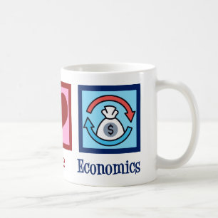 Fredsekonomi i Kärlek Kaffemugg