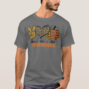 FREDSFALL KÄRLEK, CUTE PUMPKIN PATCH, OKTOBER AUTU T SHIRT