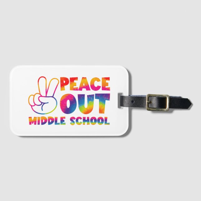 Fredsfäran i Mitten, skoltid i går Bagagebricka (Framsida horisontal)