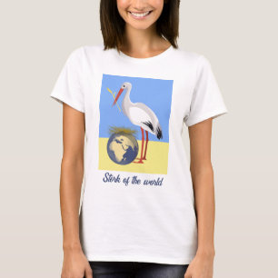 Fredsfärande T-Shirt i Ukraina "blå gult"