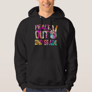 Fredsfrihet 2:a Klass Lycklig förra dagen på skolt Hoodie