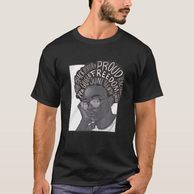 Fredsfrihet i Kärlek Junth BLM T Shirt (Framsida)
